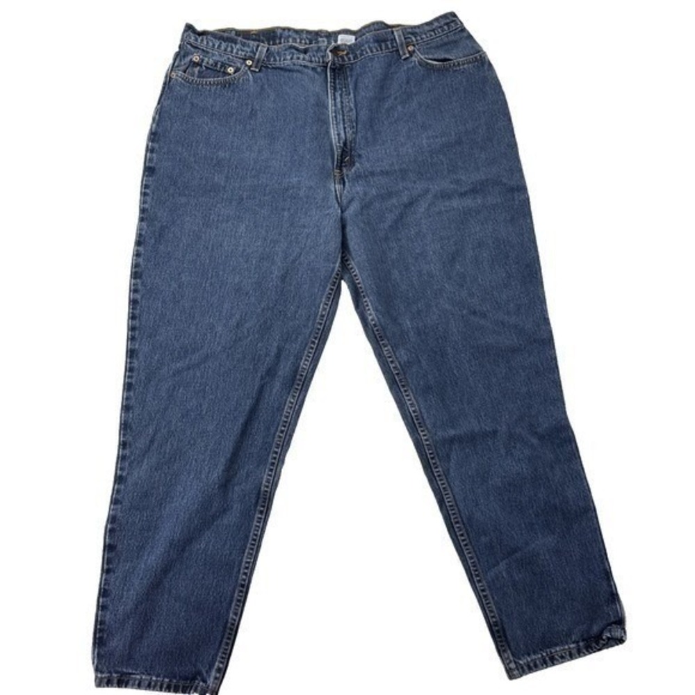 Levi's 522 Tapered Fit Jeans Women 24 MED Blue Vintage High Rise Mom‎ Denim USA